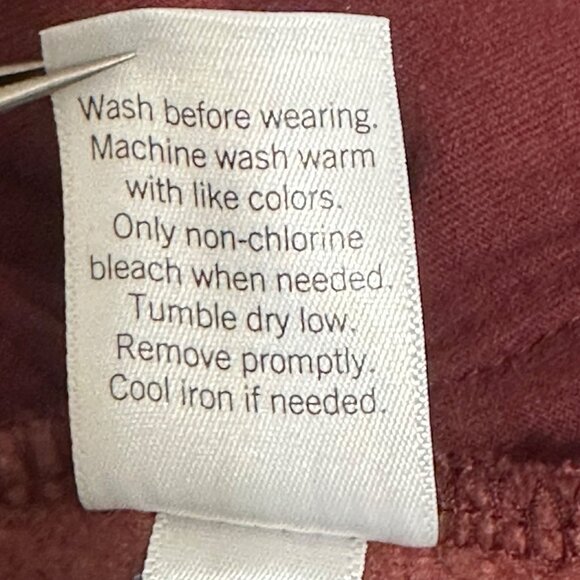 Sonoma Goods For Life Mens XXL Fleece Jacket Aztec Pattern Burgundy Western - Picture 6 of 9